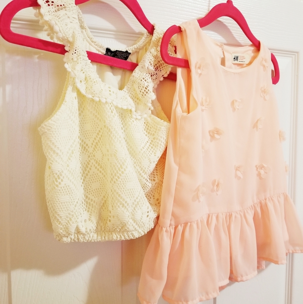 🧁🍦Sweet pair of girls blouses🍦🧁